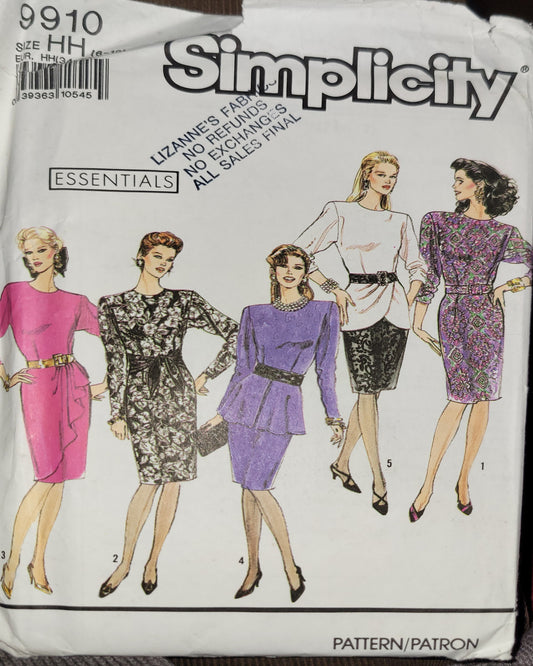 Simplicity 9910