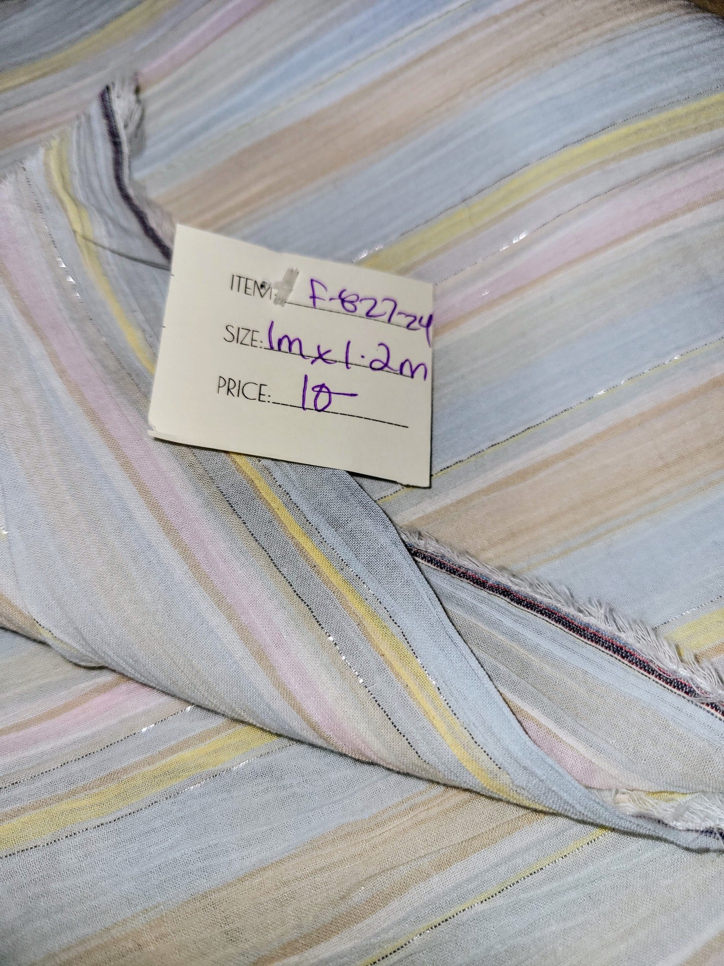 Vintage Cotton Crepon Fabric