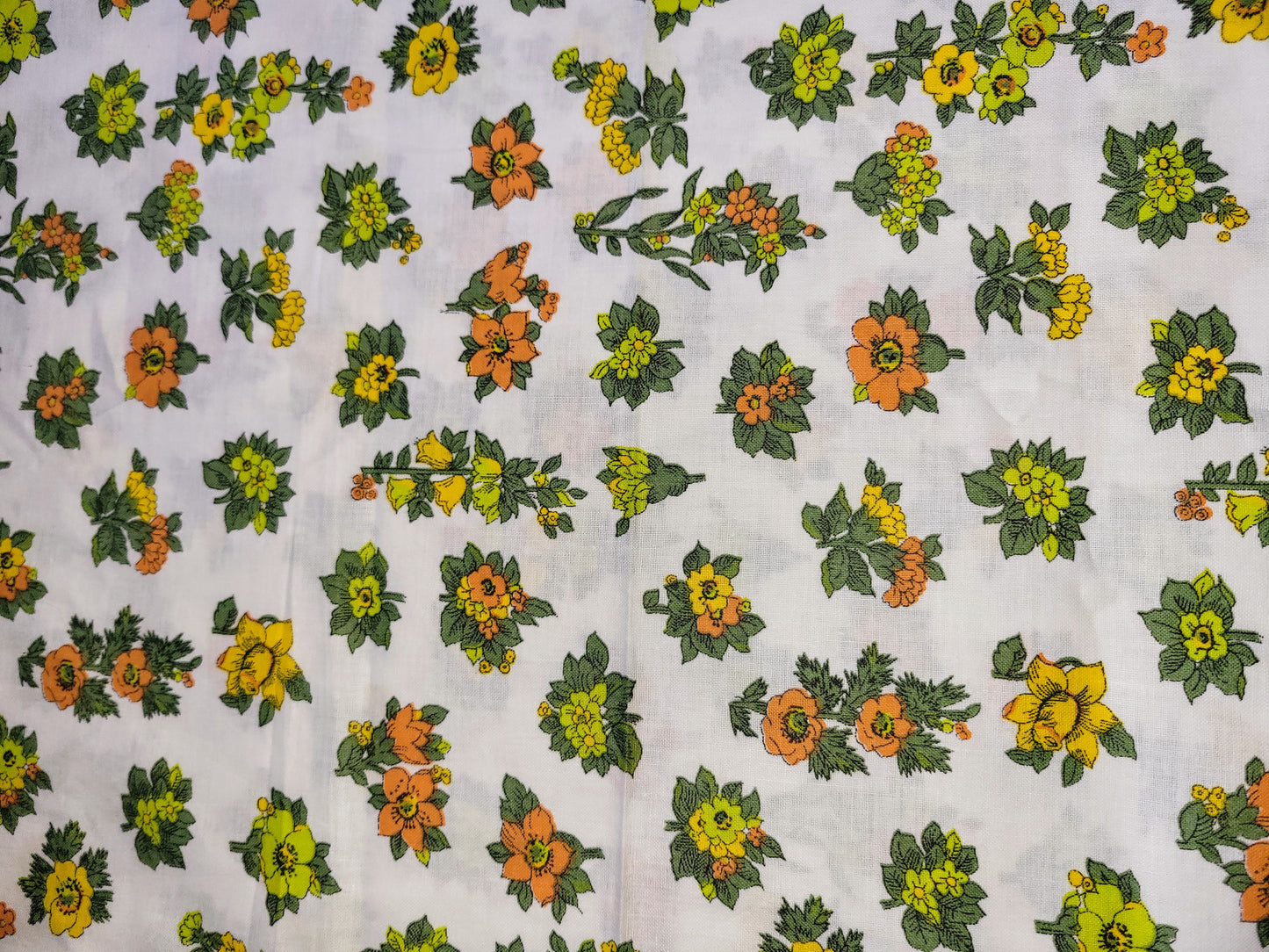 Vintage 100% Cotton Fabric