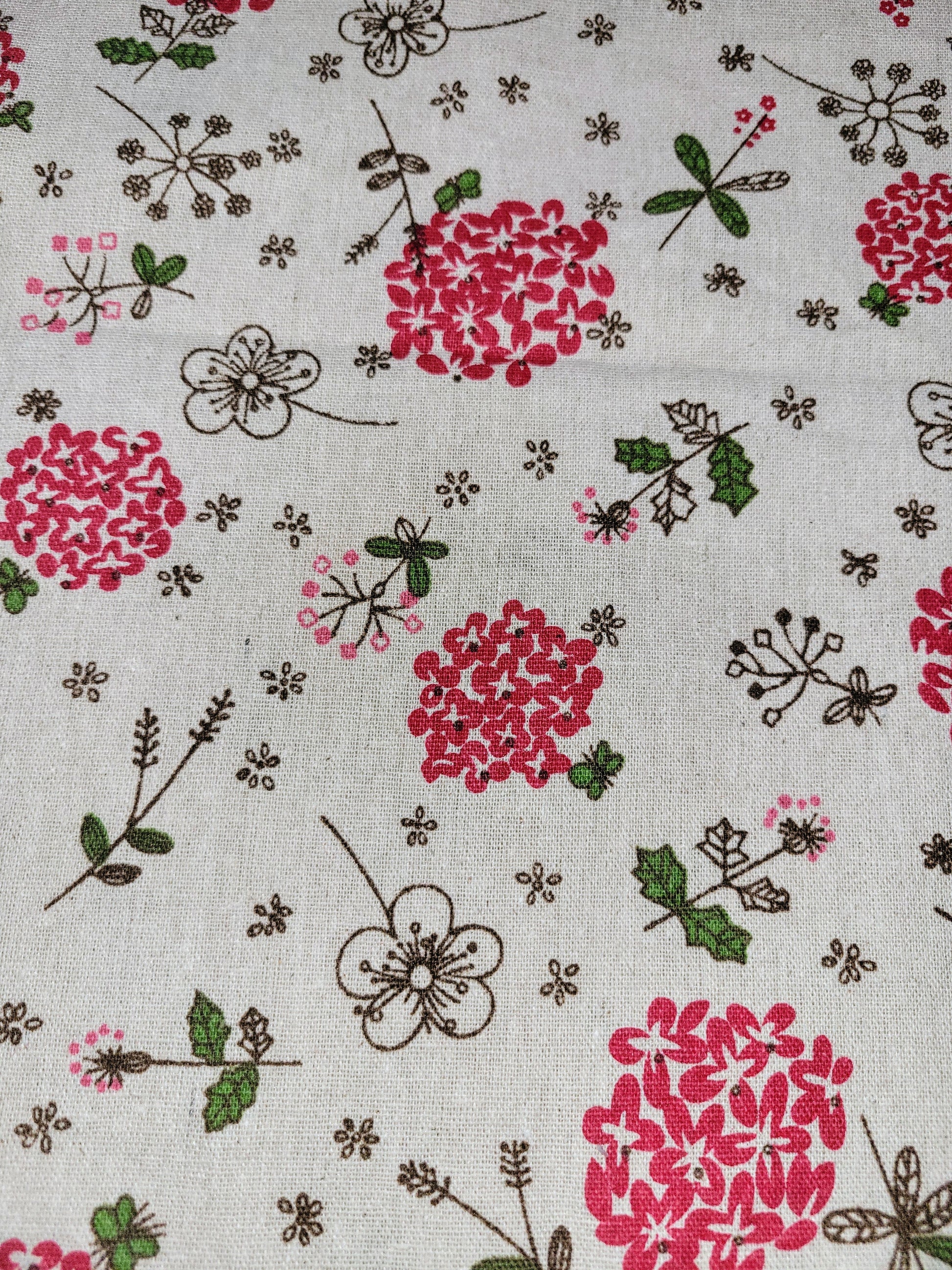 Vintage Linen Fabric