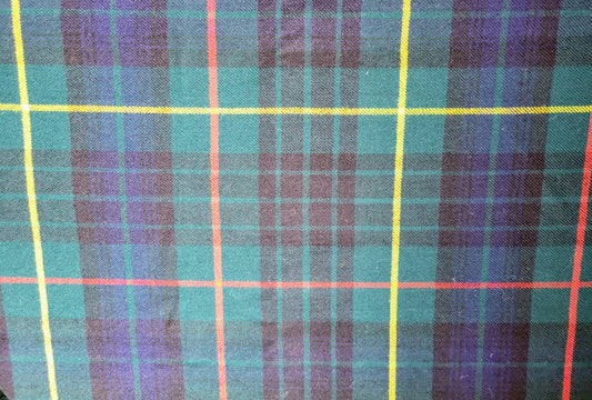 Vintage Tartan Fabric