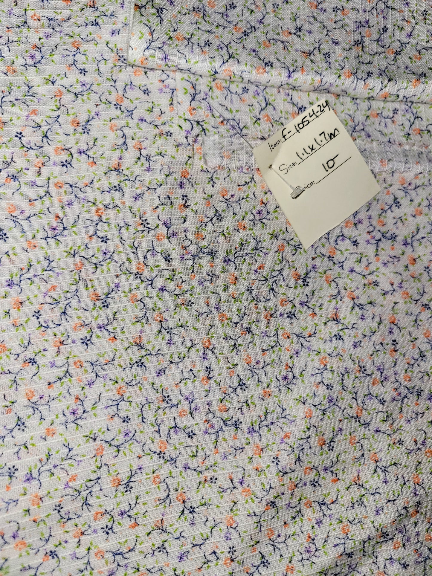 Vintage Seersucker Fabric