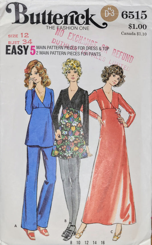 Butterick 6515