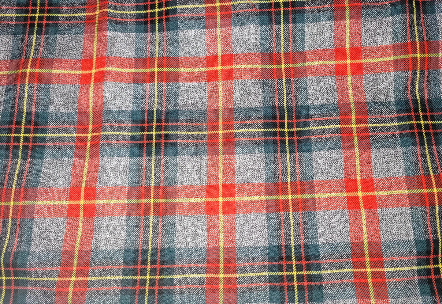 Vintage Tartan Fabric