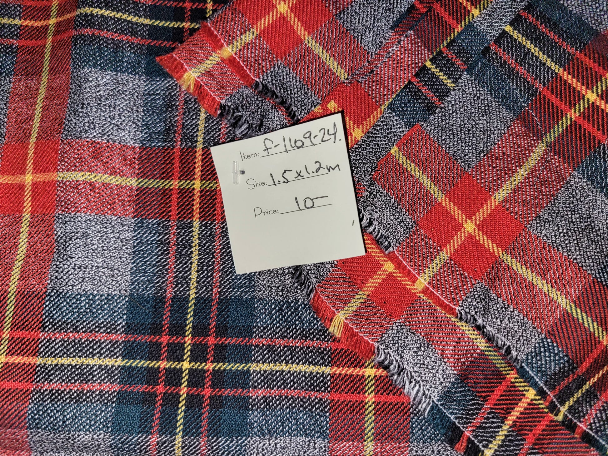 Vintage Tartan Fabric