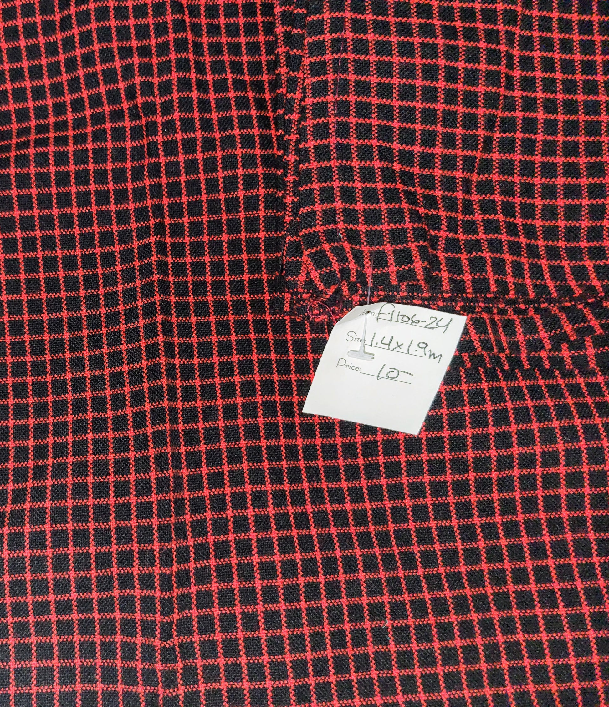 Vintage Plaid Fabric