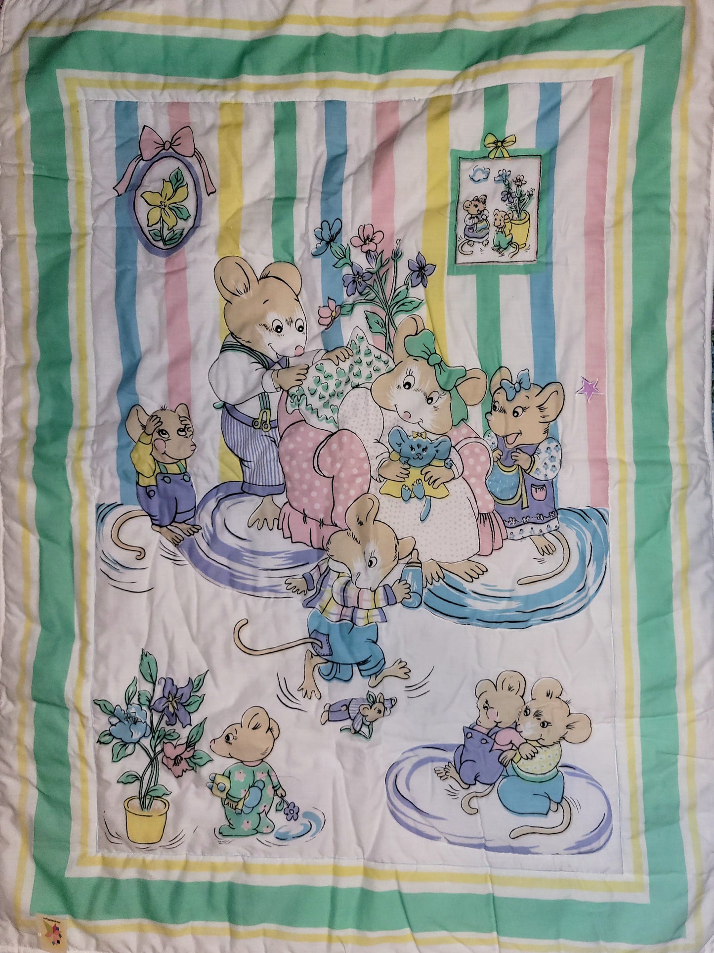 Vintage Baby Blanket