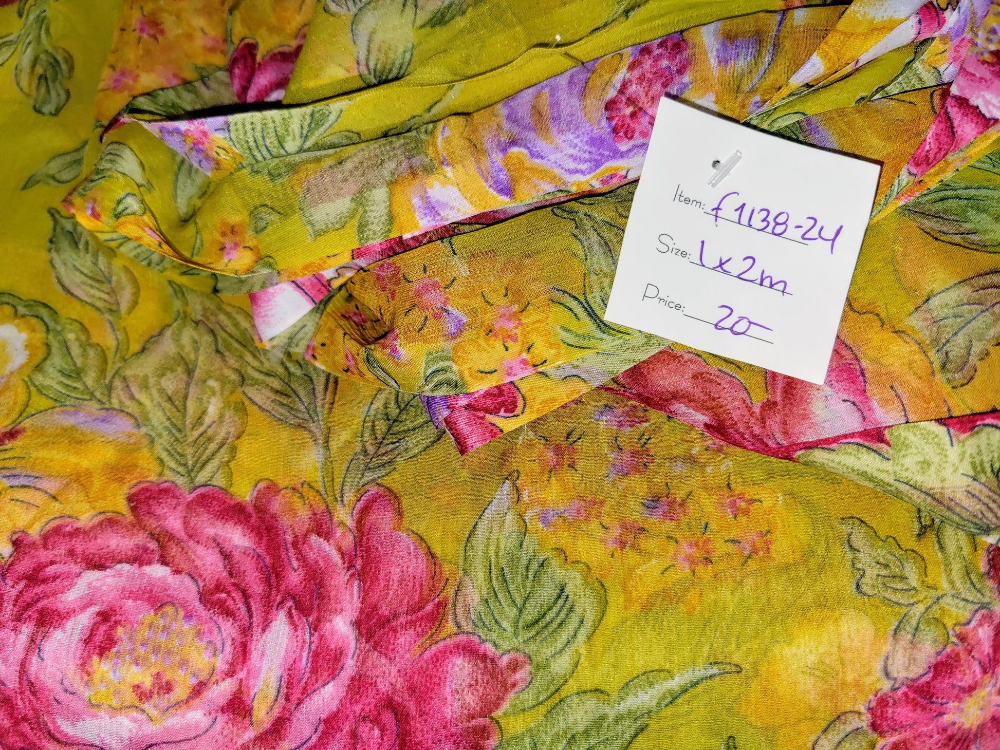 Vintage Chiffon Fabric