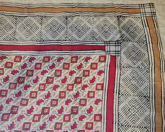 Indian Cotton Coverlet