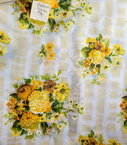 Vintage Drapery Fabric