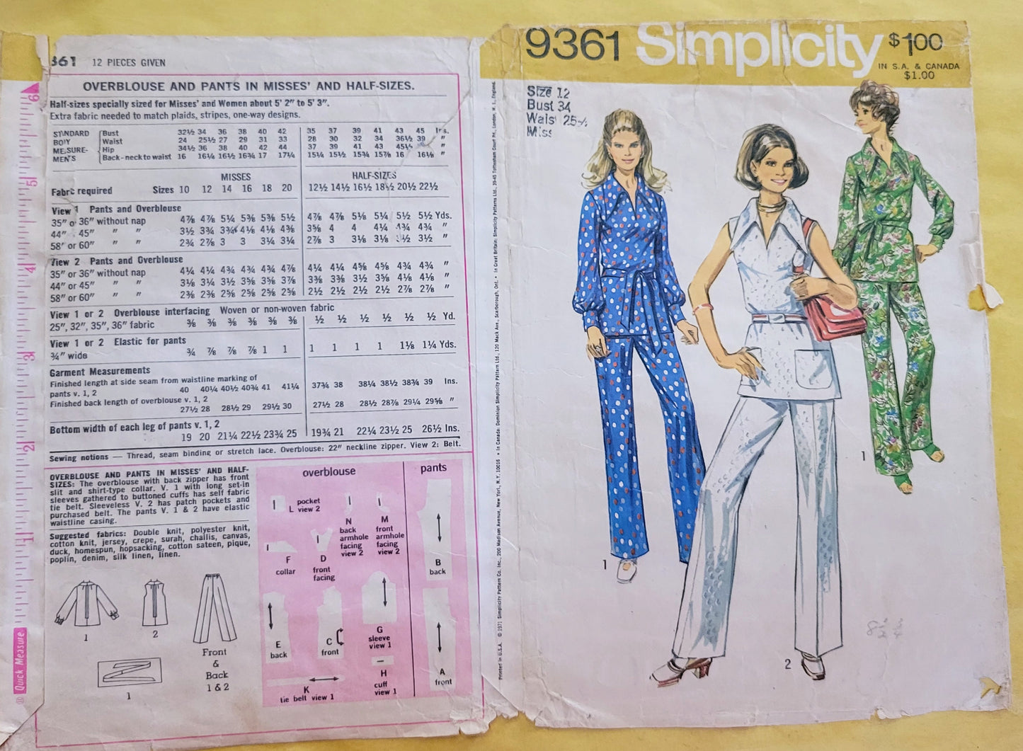 Simplicity 9361