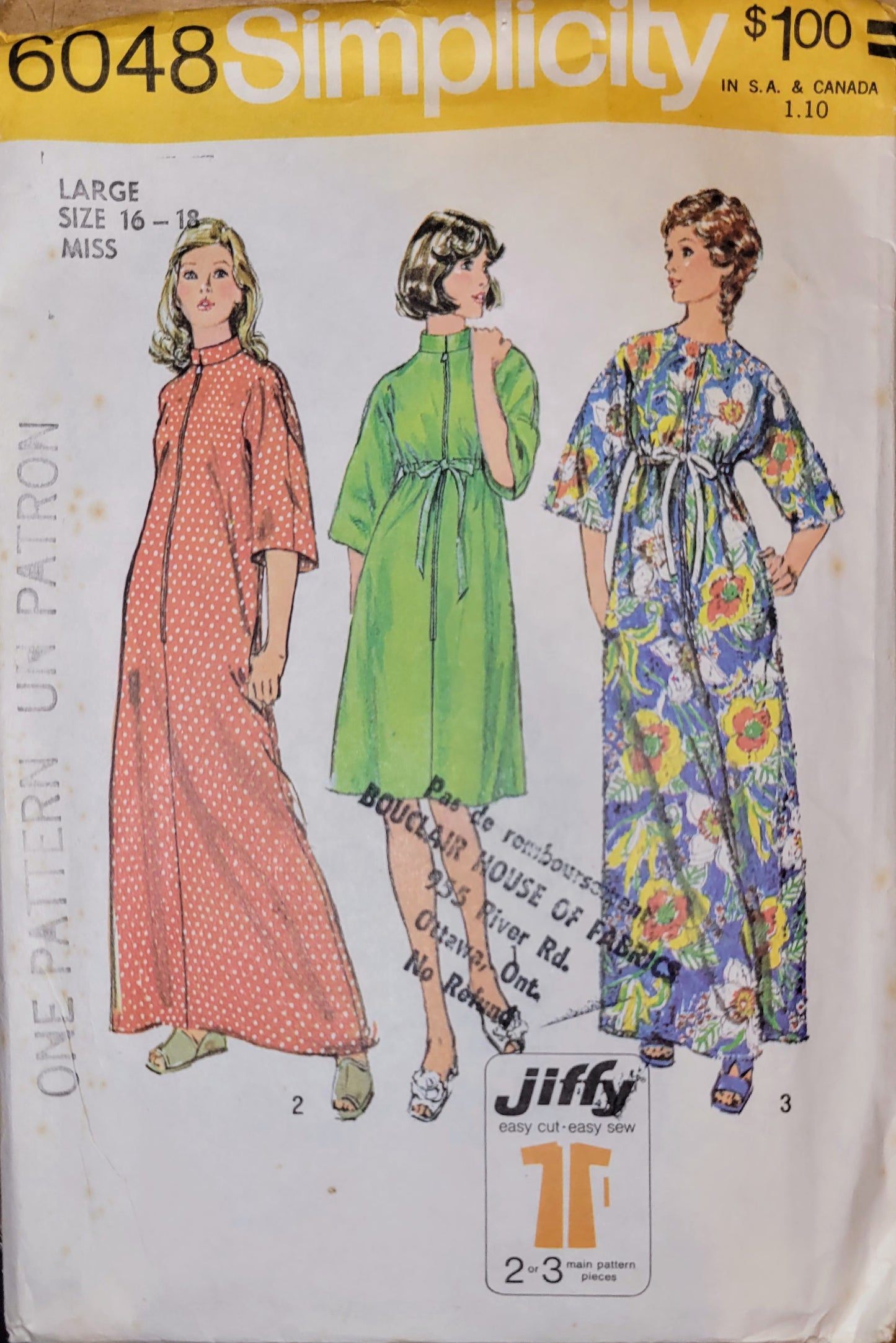 Simplicity 6048