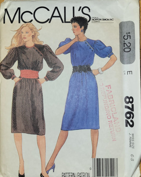 McCall's 8762