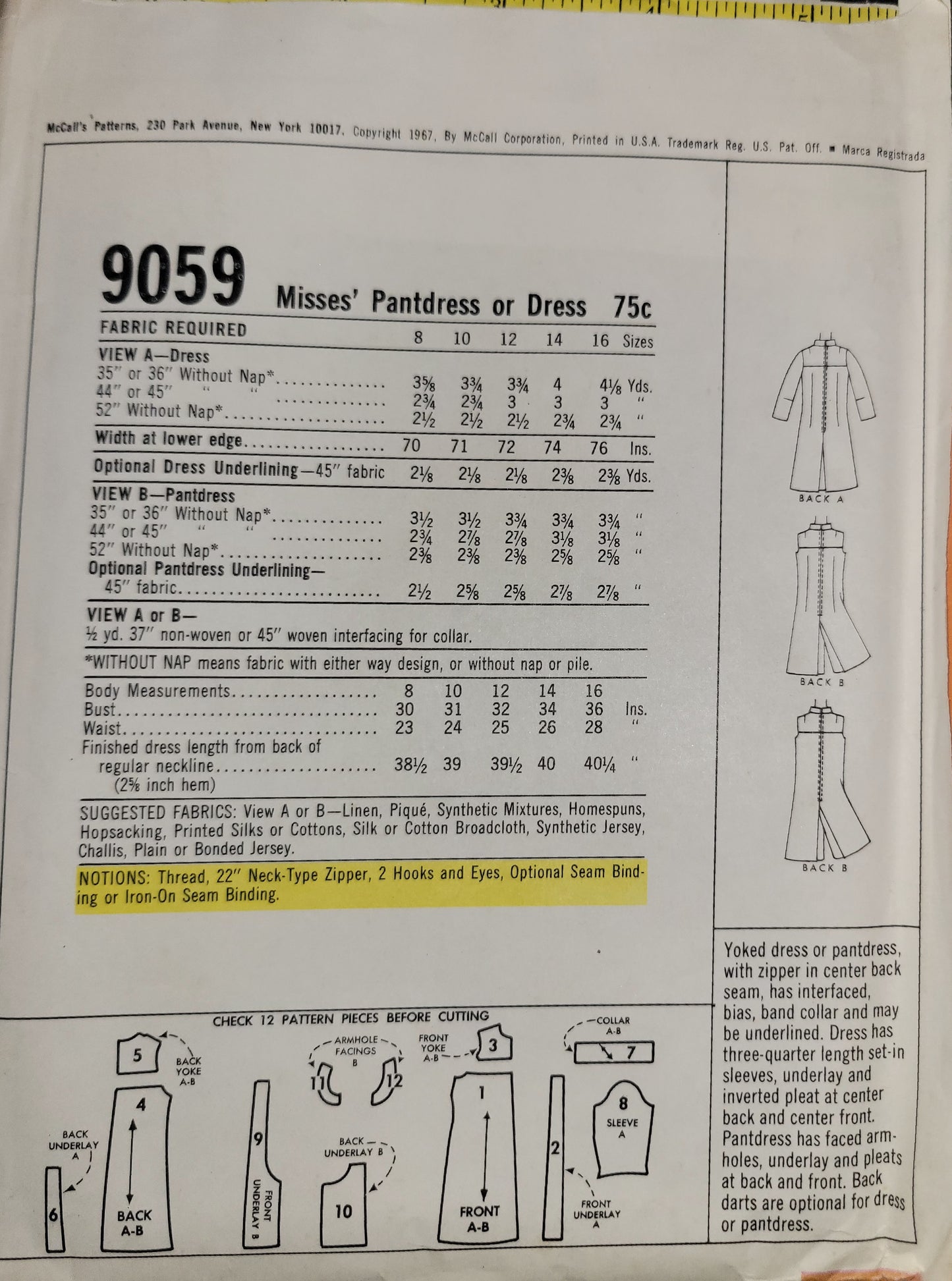 McCall's 9059