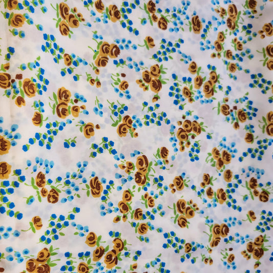 Vintage Floral Fabric