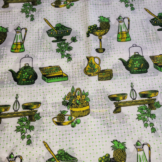 Vintage Drapery Fabric