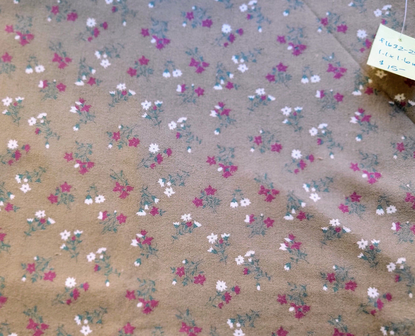 Vintage Flannel Fabric