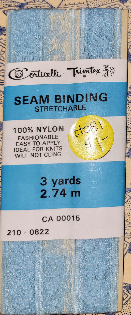 Seam Binding light blue