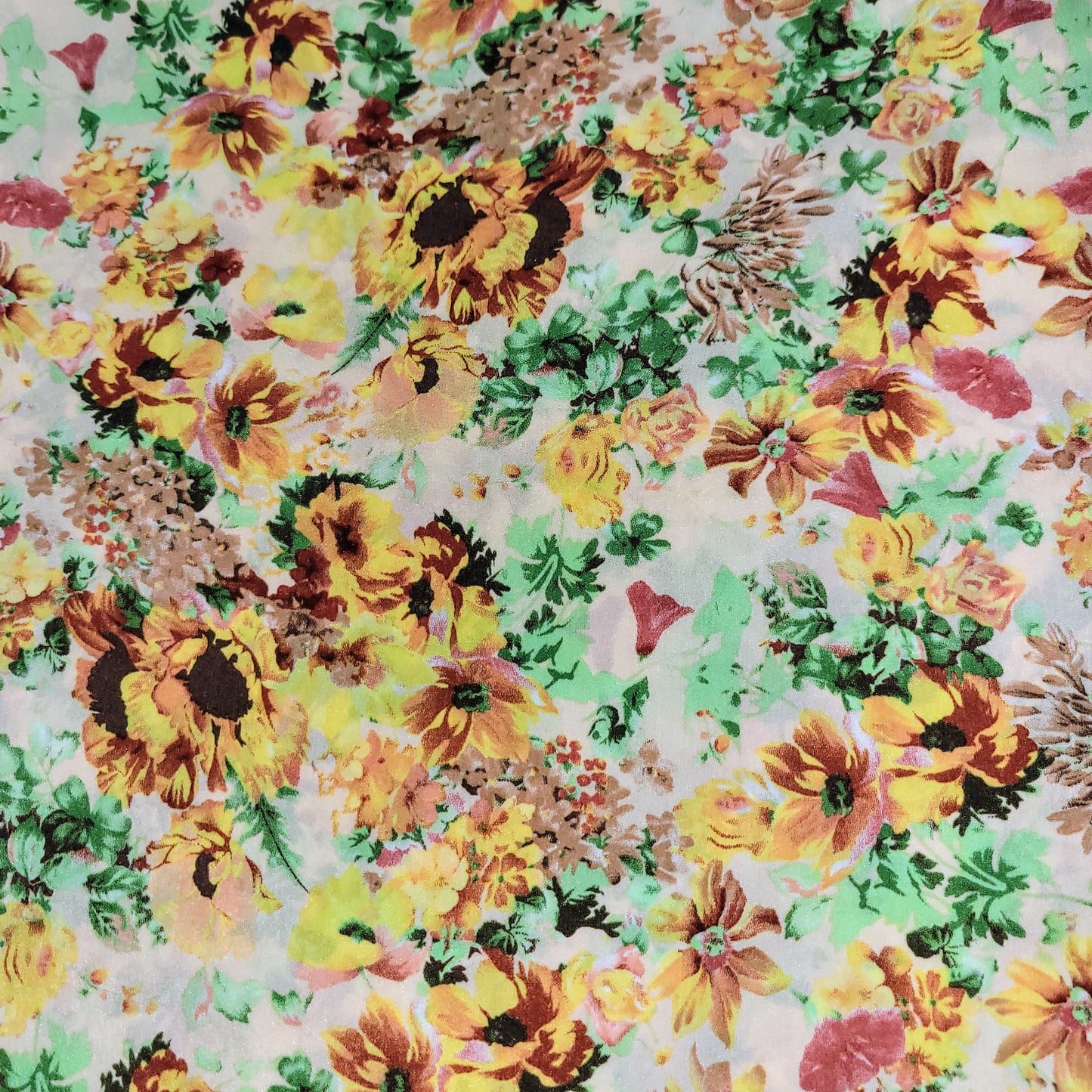 Vintage Georgette Fabric