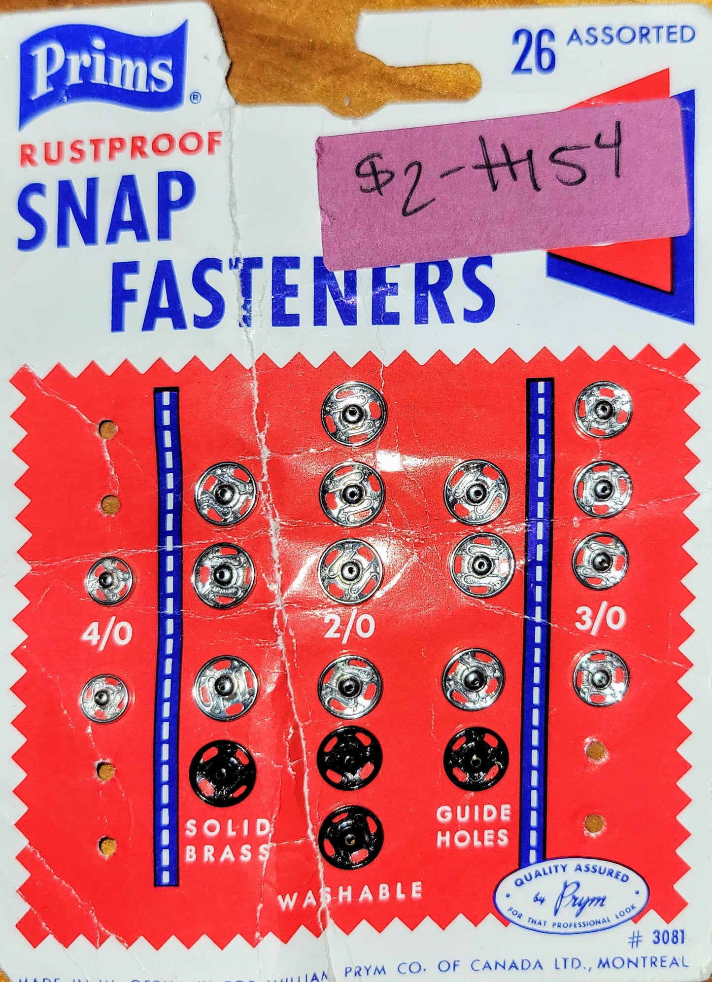 Snap Fasteners