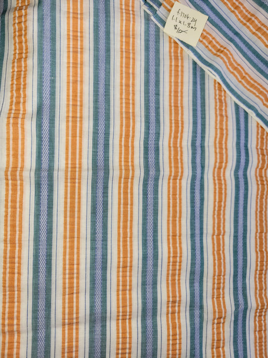 Vintage Seersucker Fabric