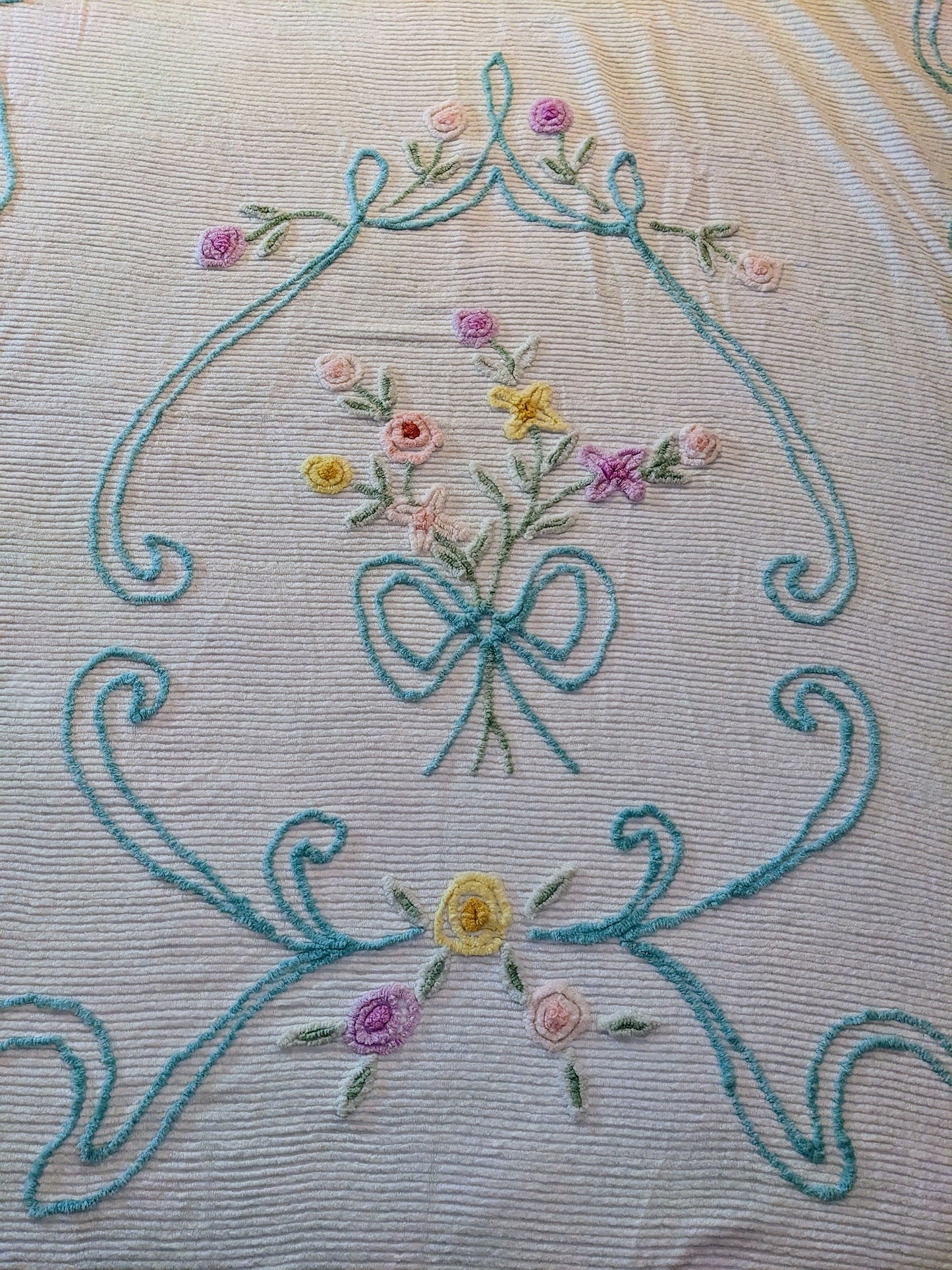 Vintage Chenille Bedspread