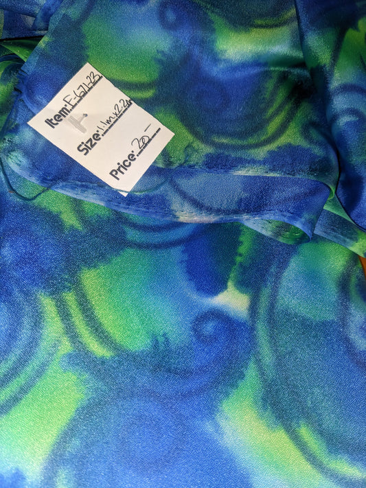 Vintage Acetate Fabric