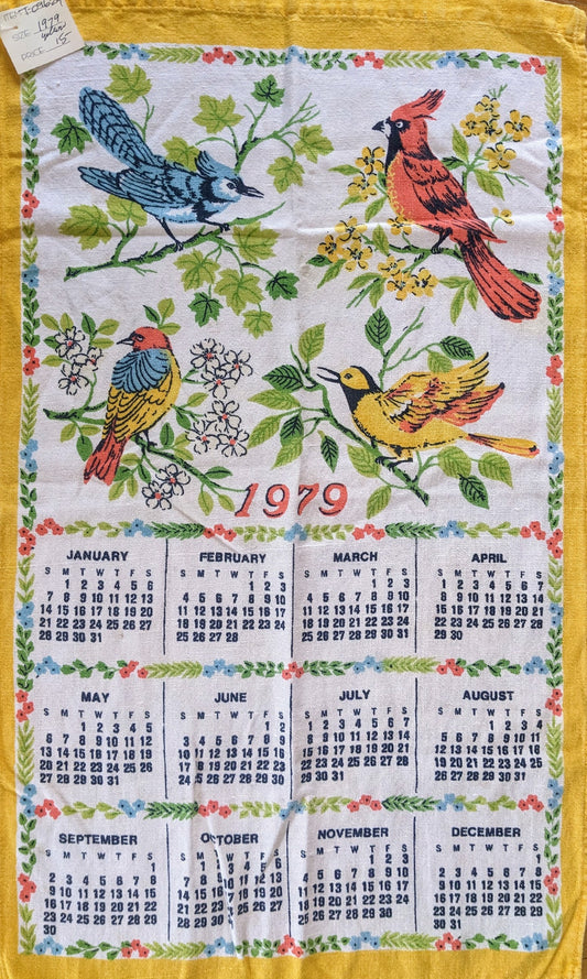 Souvenir Tea Towel 1979