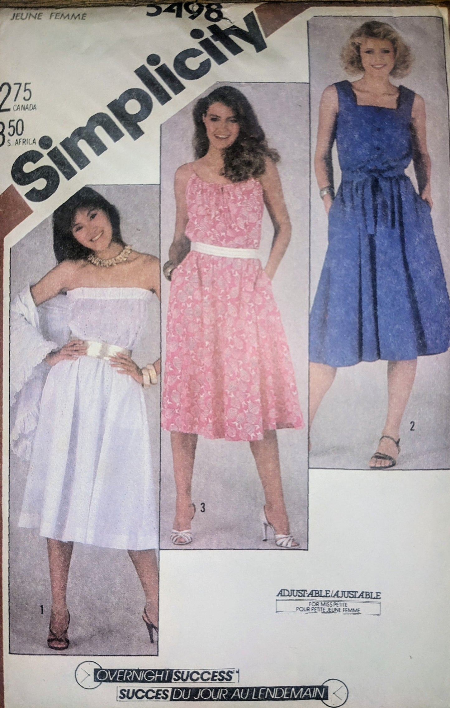 Simplicity 5498