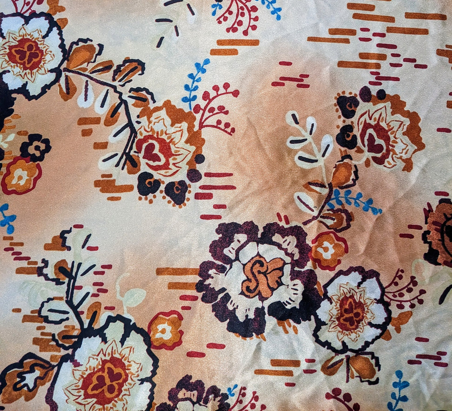 Vintage Silk Fabric