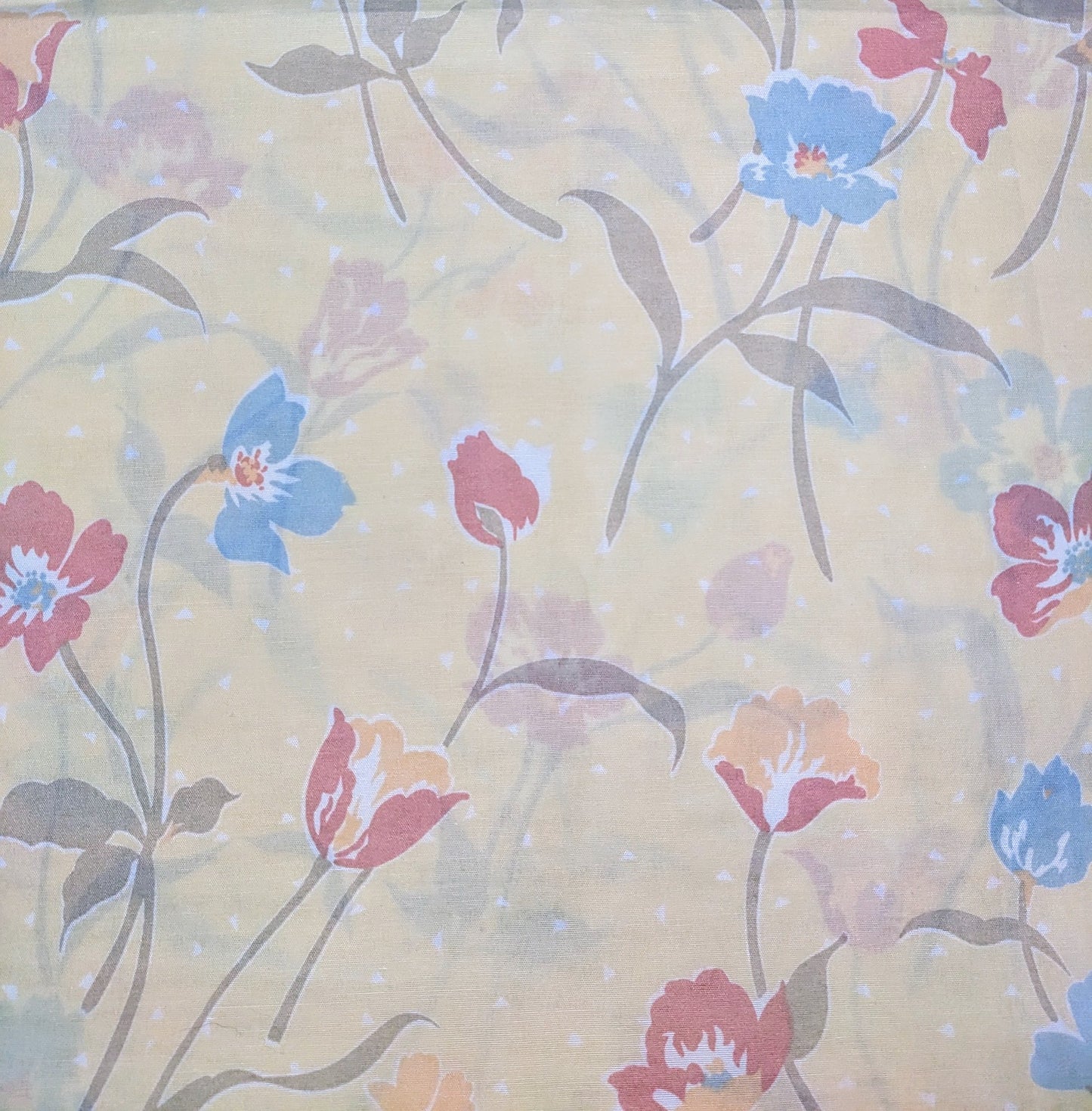 Vintage Drapery Fabric