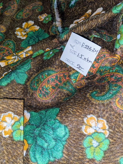 Vintage Wool Fabric