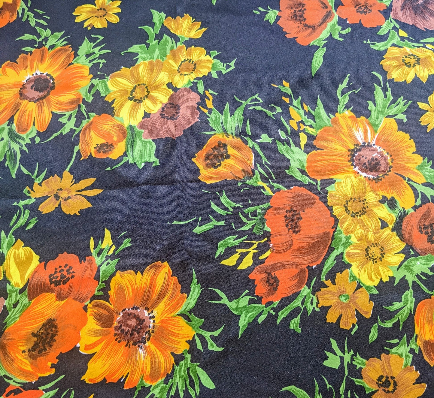 Vintage Floral Fabric