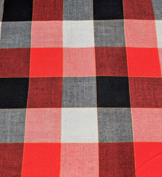 Vintage Plaid Fabric