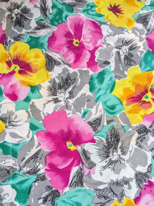 Vintage Floral Fabric