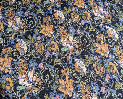 Vintage Rayon Fabric