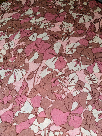 Vintage Crepe Fabric