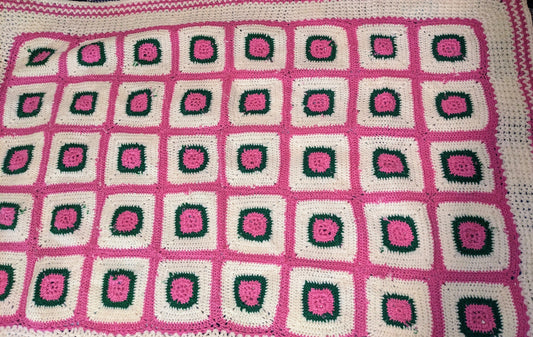 Vintage Crocheted Afghan