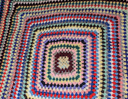 Vintage Crocheted Afghan