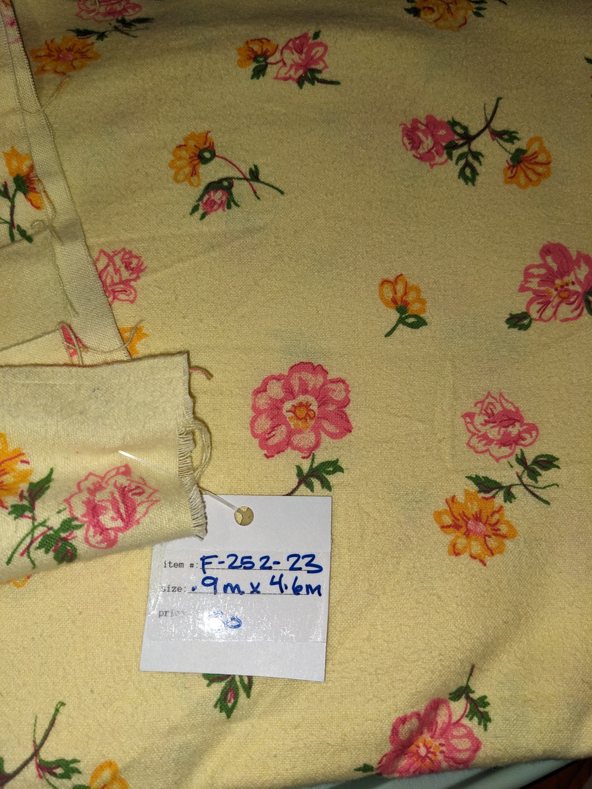 Vintage Flannel Fabric