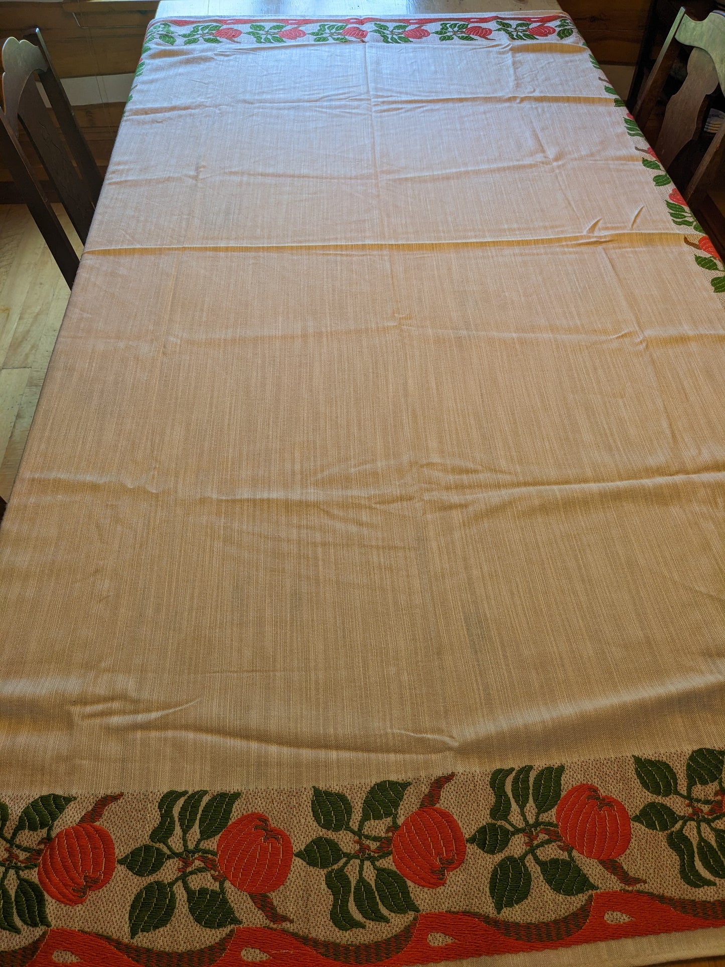 Vintage Pumpkin Tablecloth