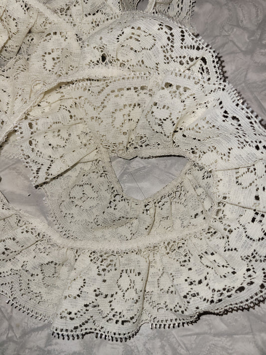 Ruffle Trim Lace