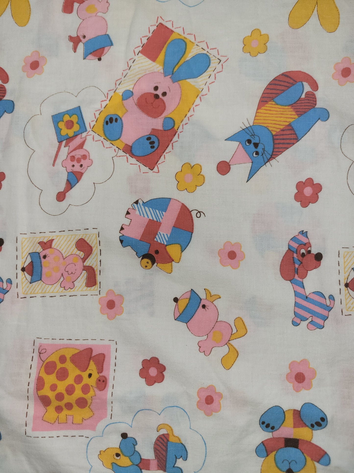 Vintage Crib Sheet