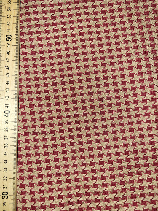 Vintage Houndstooth Fabric