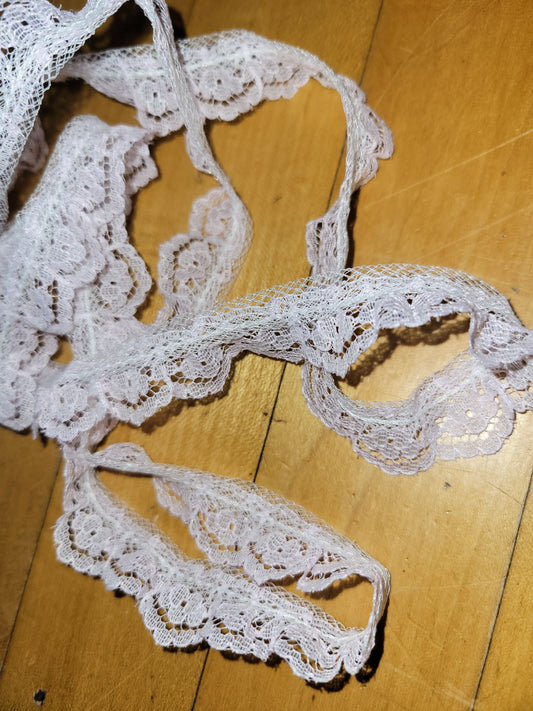 Ruffle Trim Lace