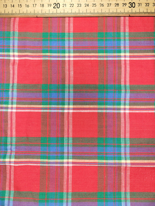 Vintage Tartan Fabric