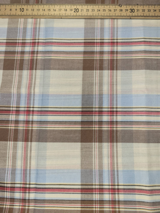 Vintage Tartan Fabric