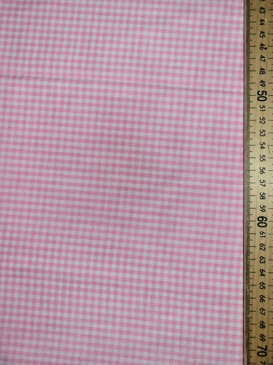 Vintage Gingham Fabric