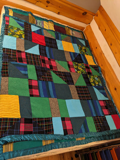 Thrown Together Quilt--Hip to be Square