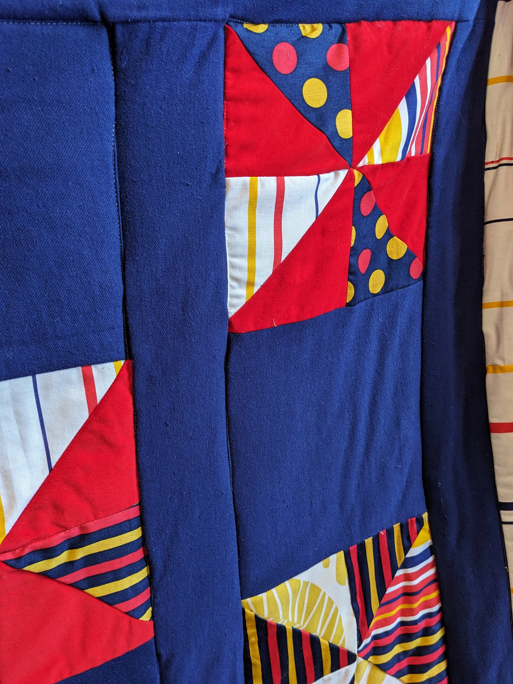 Thrown Together Quilts--Primary Pinwheel